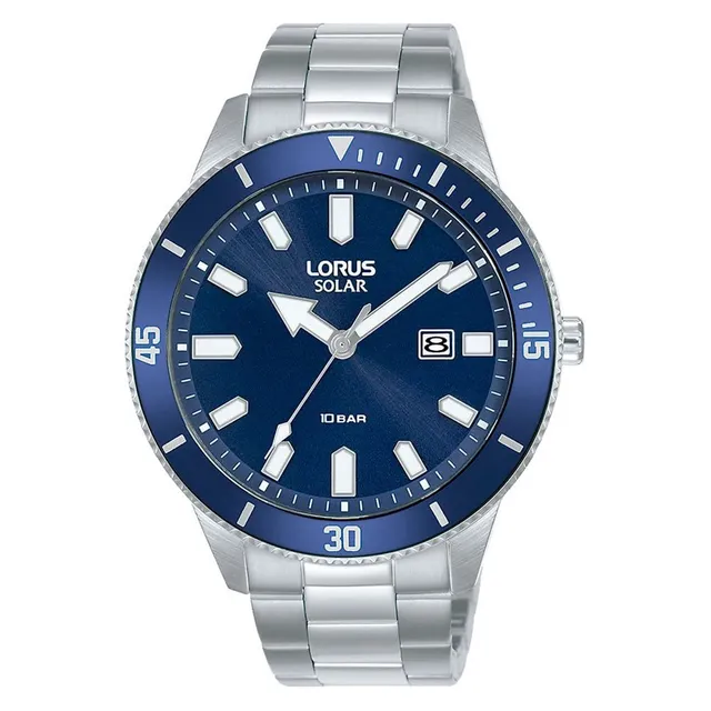 lorus-rx313ax9-herren-analog-quarz-blau-metallband image 1