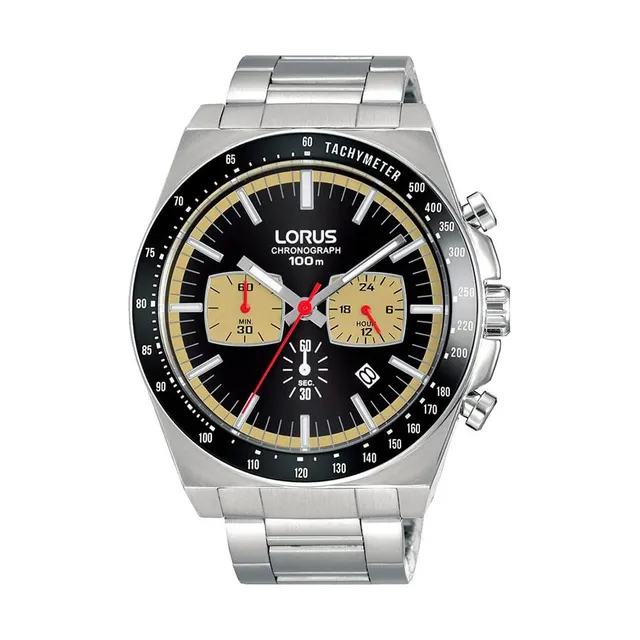 lorus-sport-rt351gx9-chronograph-herrenuhr-stahl image 1