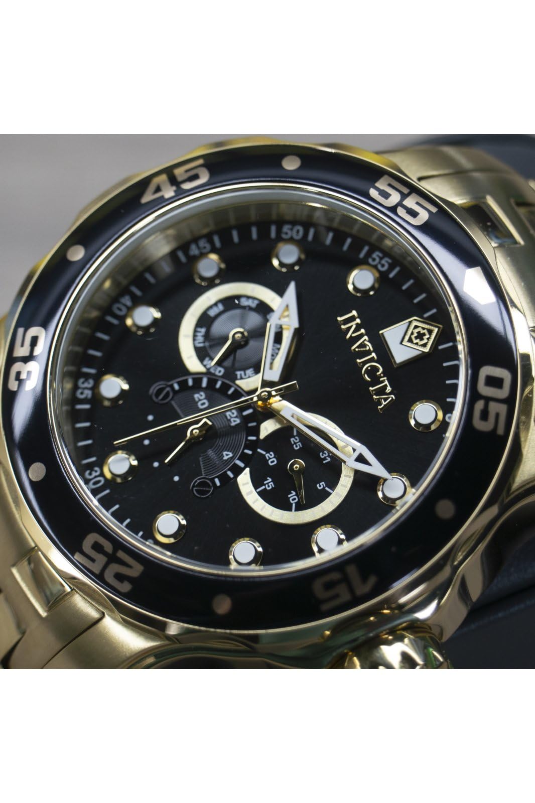 invicta-pro-diver-46995-herrenuhr-schwarz-edelstahl-48mm image 3