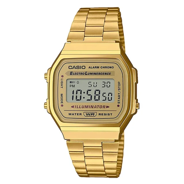 casio-watch-digitaluhr-gold-gold-grau-edelstahl-vintage image 1