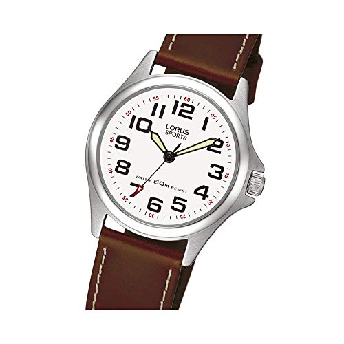 lorus-kids-m-dchenuhr-rrs51lx9-leder-analog image 8