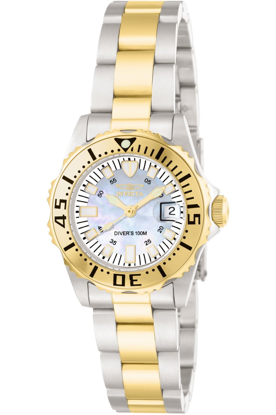 invicta-pro-diver-damen-taucheruhr-30mm-zweiton-blau image 8