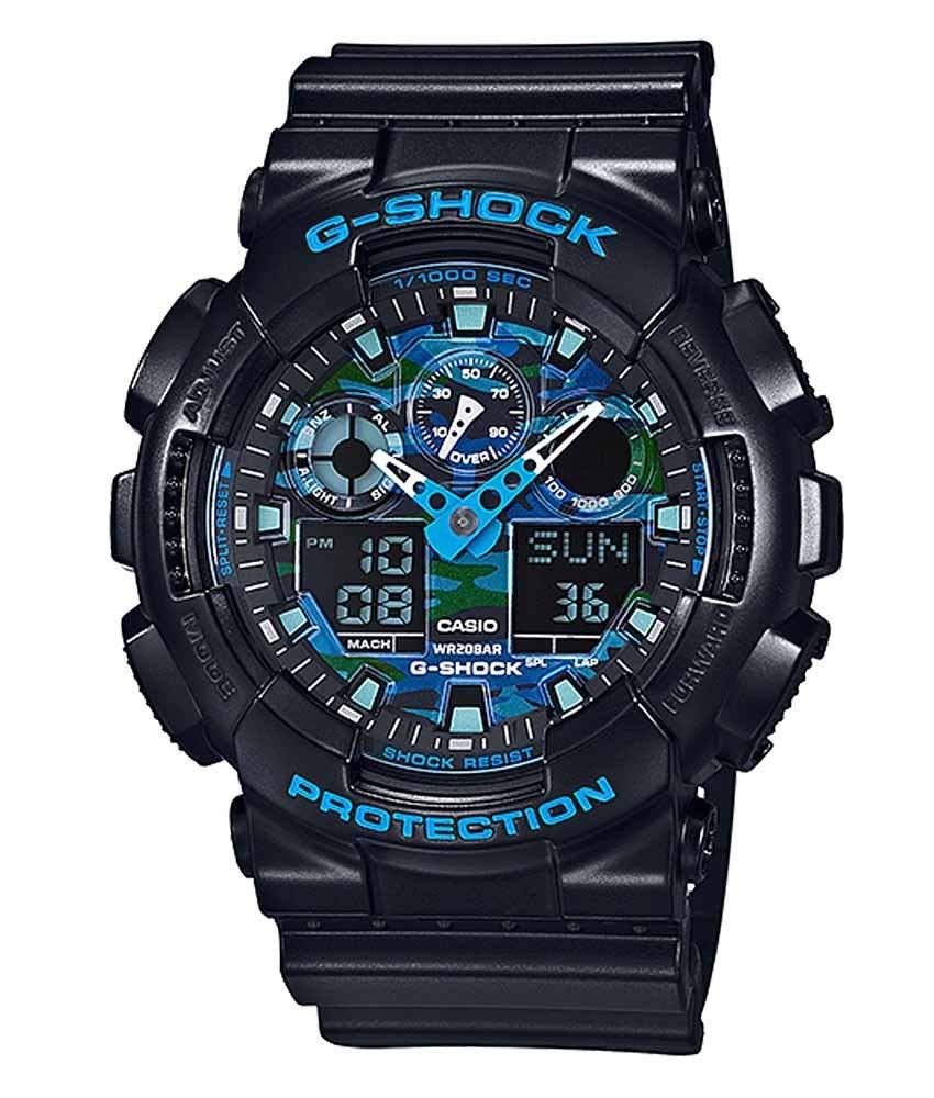 casio-g-shock-ga-100cb-1aer-armbanduhr-schwarz-analog-digital image 1