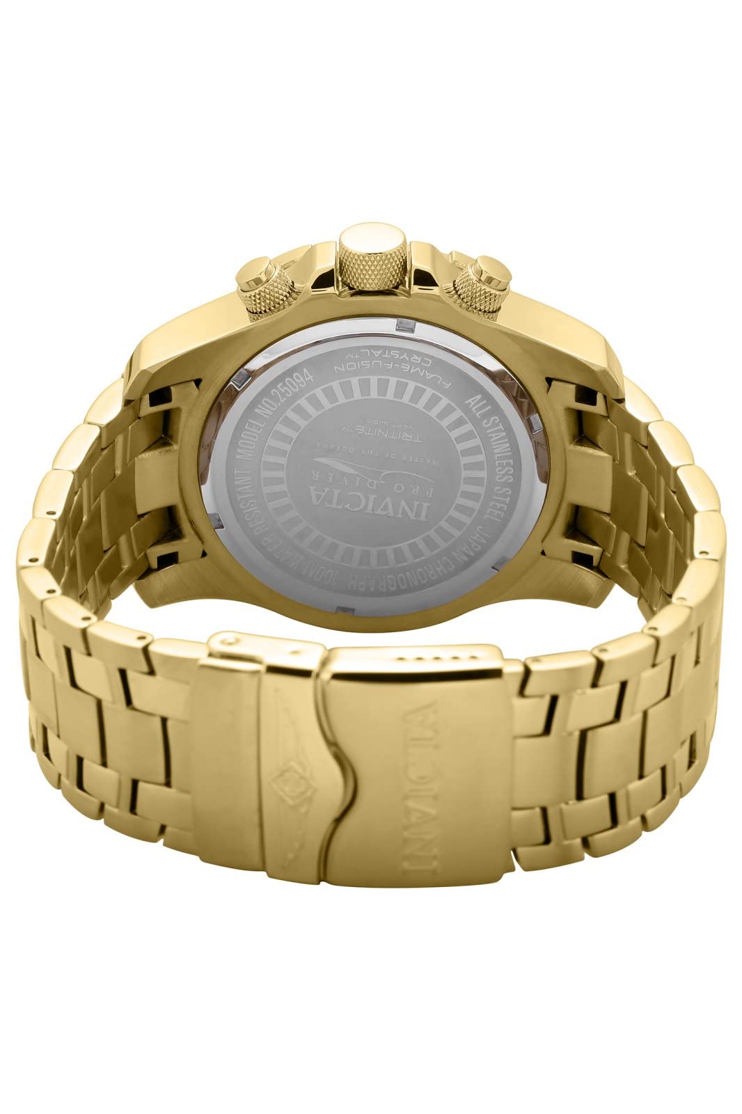 invicta-pro-diver-herrenuhr-51mm-gold-benzin-quarz image 4