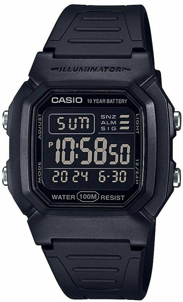 casio-retro-unisex-digitaluhr-edelstahl-bernstein-anzeige image 5