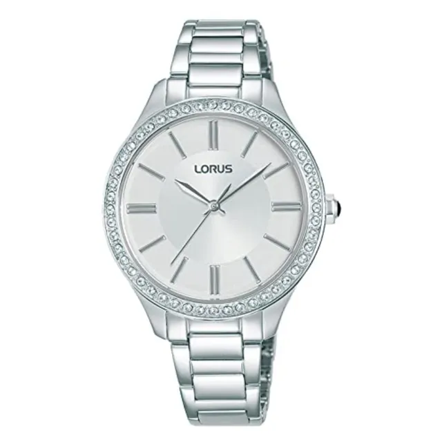 lorus-damenuhren-damen-quarzuhr-gold-metallarmband image 1