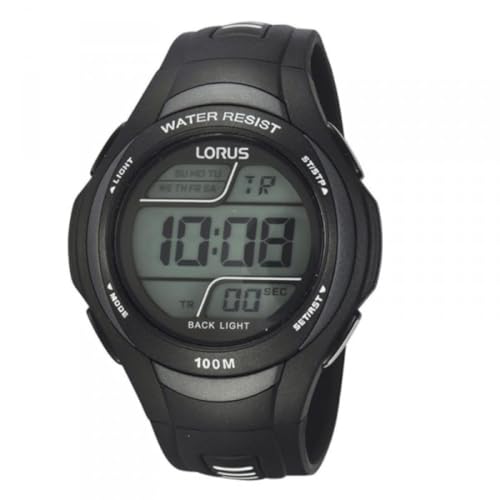 lorus-herrenuhren-sport-chronograph-herrenuhr-grau-rot image 4