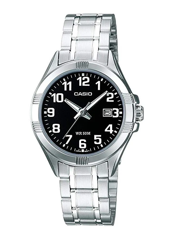 casio-ltp-1308pd-1bvef-damenuhr-silber-edelstahl image 1