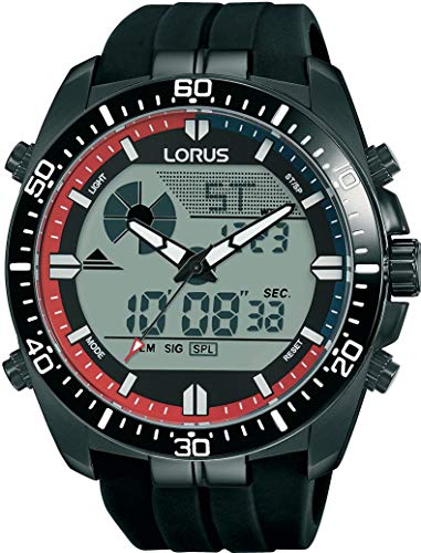 lorus-herrenuhren-r2b05ax9-herren-chronograph-silikon image 5