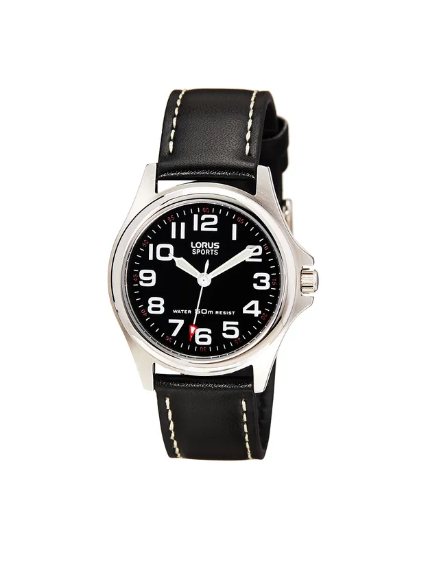 lorus-kids-m-dchenuhr-rrs53lx9-leder-analog image 1