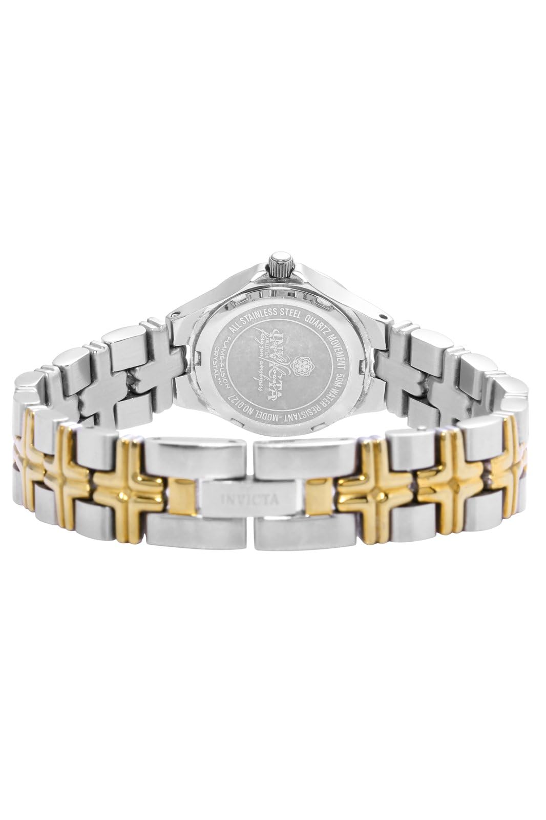 invicta-wildflower-damen-quarzuhr-21mm-zweiton-weiss image 3