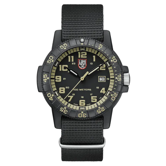 luminox-leatherback-sea-turtle-giant-44mm-outdoor-uhr-schwarz-gr-n image 1