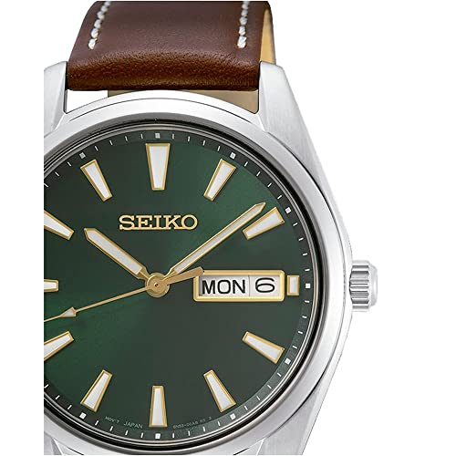 seiko-classic-sur449p1-herrenuhr-leder-quarz-edelstahl image 4