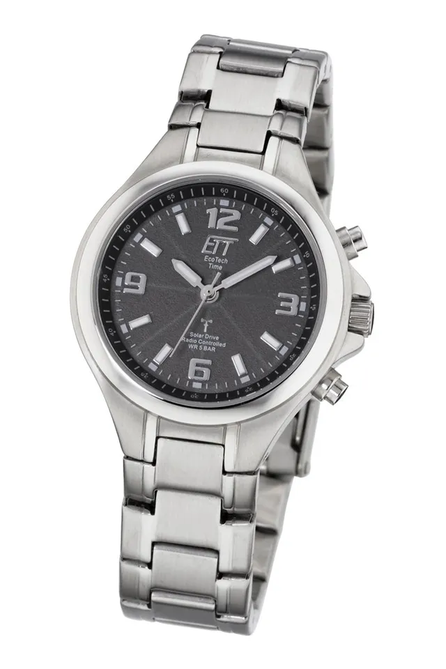 ett-solar-drive-funk-damenuhr-els-11177-31m-silber-34mm image 1