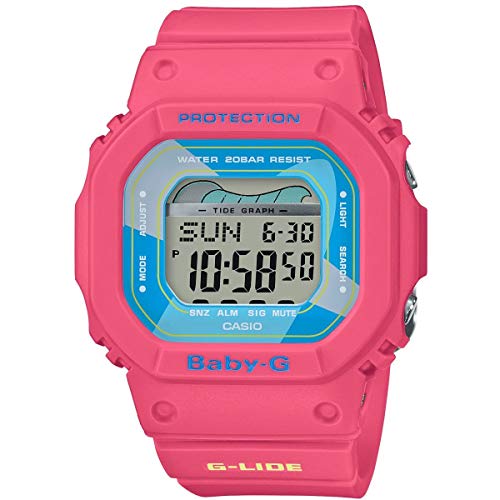 casio-digitaluhr-damen-resin-20-bar-weltzeit-mondphase image 2