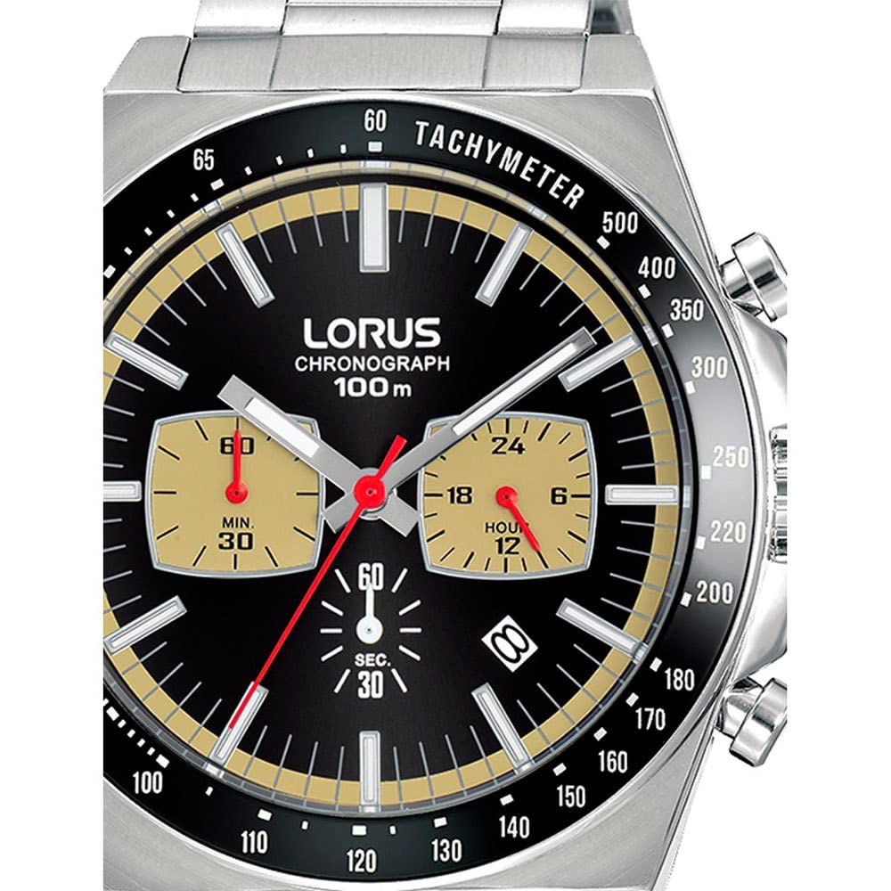 lorus-sport-rt351gx9-chronograph-herrenuhr-stahl image 2