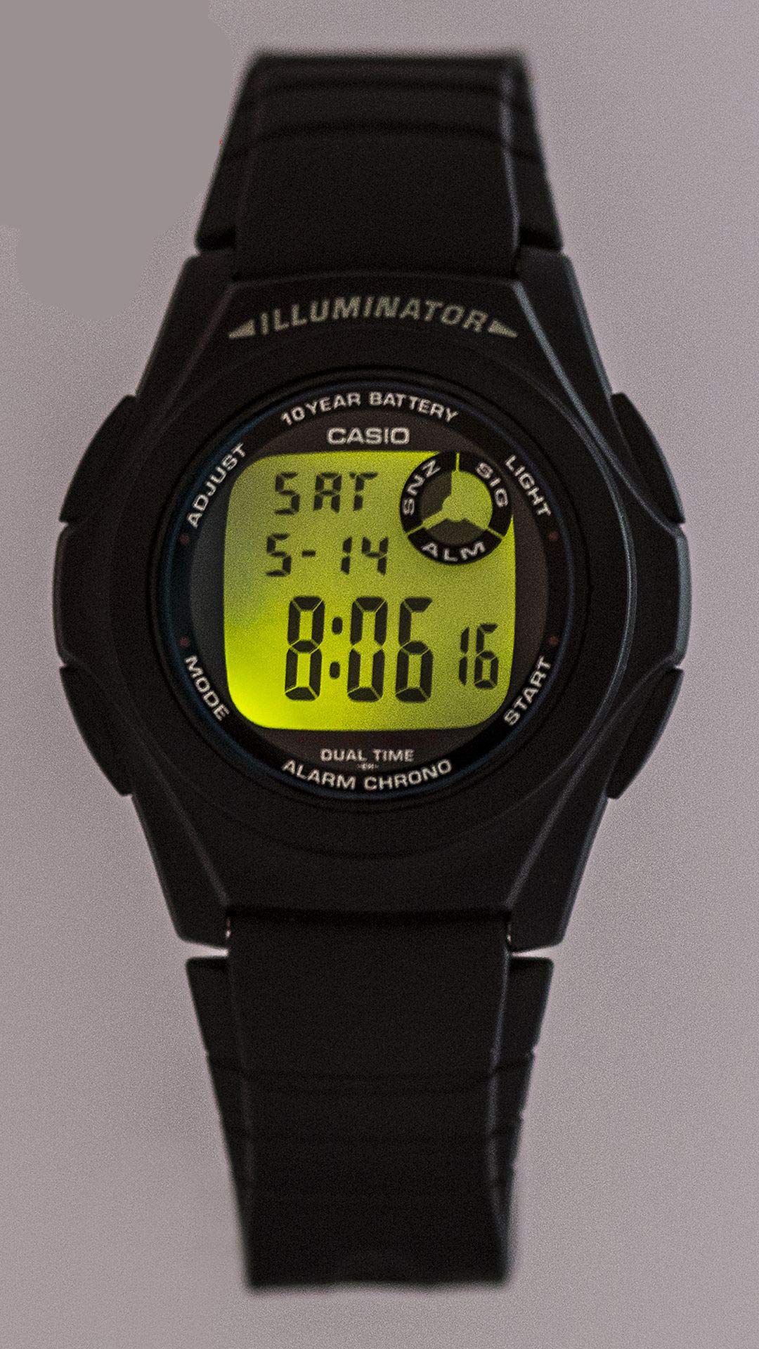 casio-collection-f-200w-1aeg-herrenuhr-digital-grau image 4
