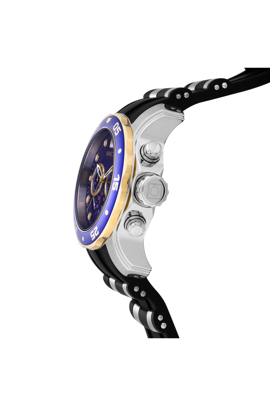 invicta-pro-diver-herrenuhr-edelstahl-48-mm-silber-blau-quarz image 3