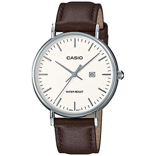casio-collection-damen-armbanduhr-leder-5-bar-datum image 5