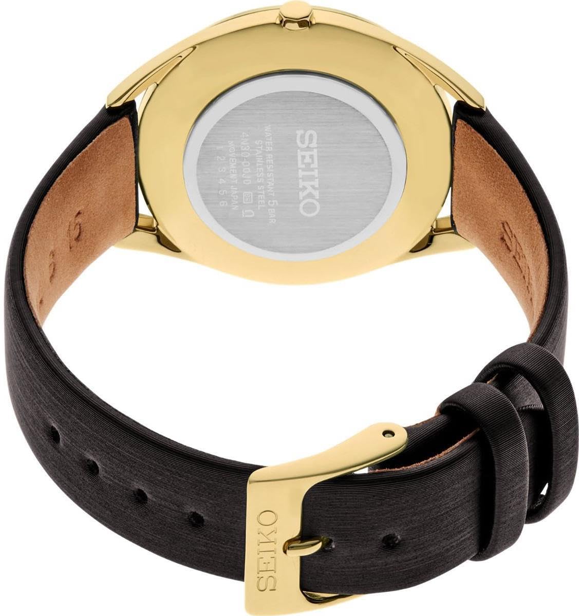 seiko-classic-swr080p1-quarz-damenuhr-lederband-weiss image 2