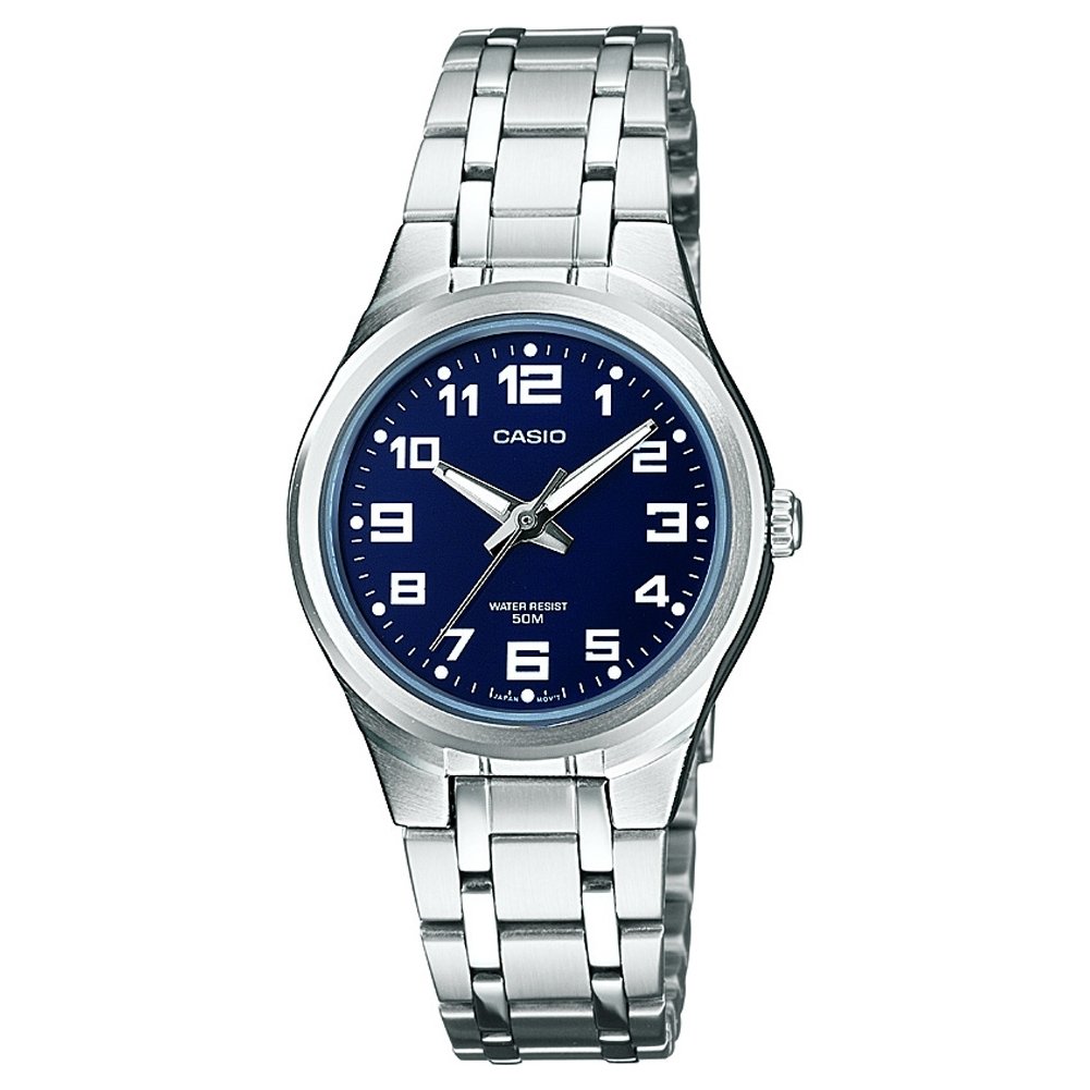 casio-ltp-1310pd-collection-damenuhr-silber-mit-edelstahlarmband image 1