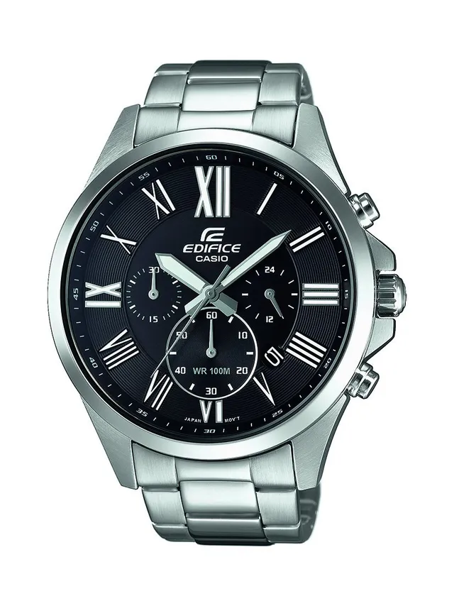 casio-edifice-efv-500d-1avuef-herrenuhr-chrono-schwarz image 1