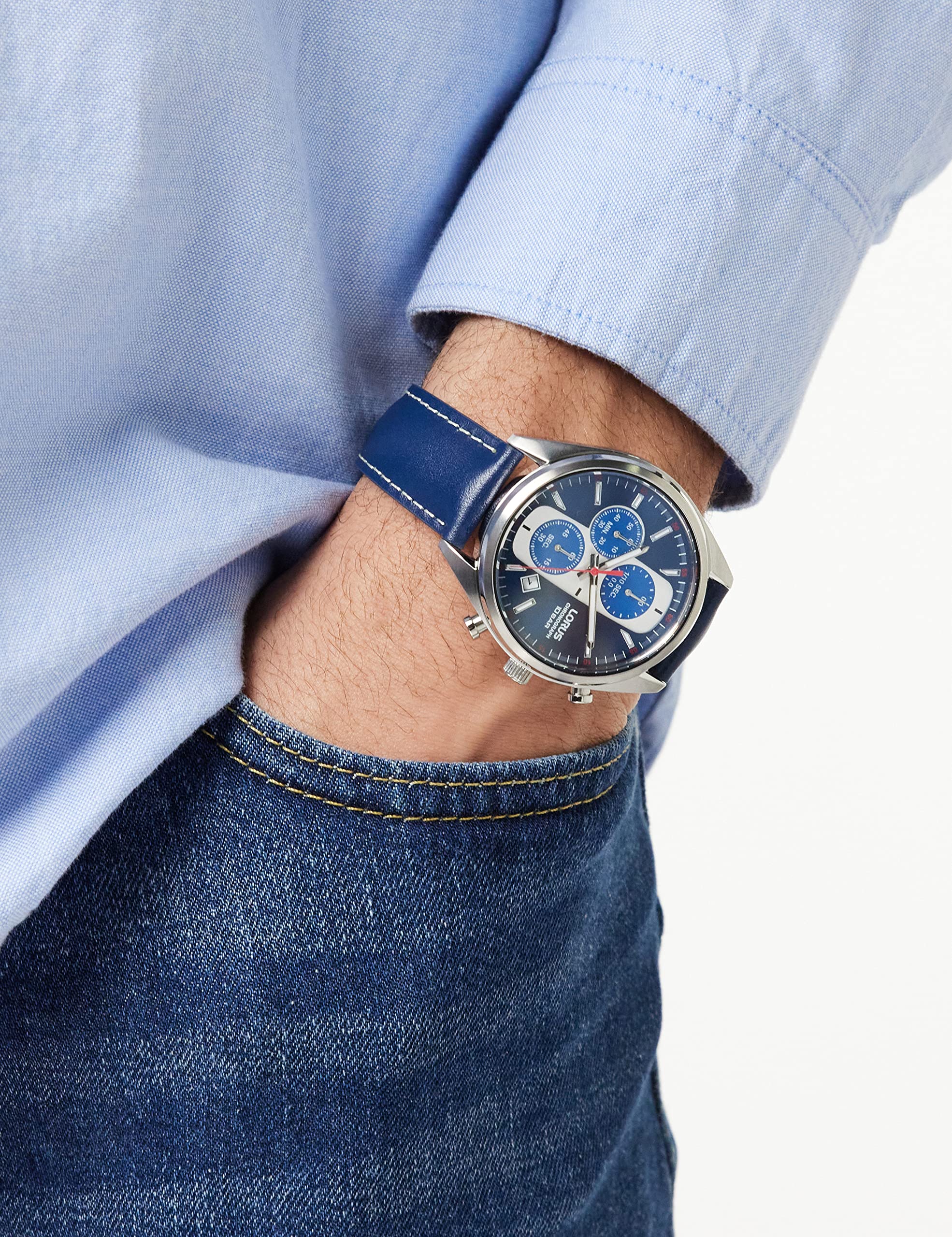 lorus-herrenuhren-analog-quarz-herrenuhr-klassisch-2 image 2