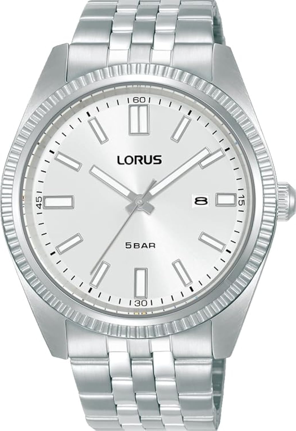 lorus-herrenuhren-quarz-uhr-schwarz-gold-edelstahl image 2