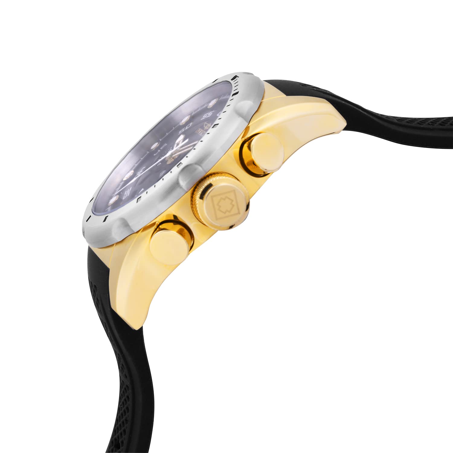 invicta-speedway-herrenuhr-50mm-gold-schwarz-edelstahl image 2
