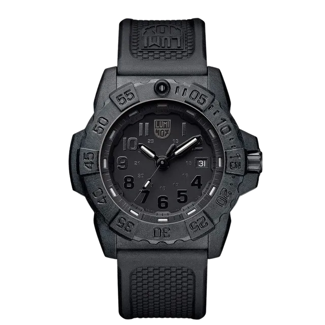 luminox-navy-seal-3501-herrenuhr-blackout-45-mm image 1