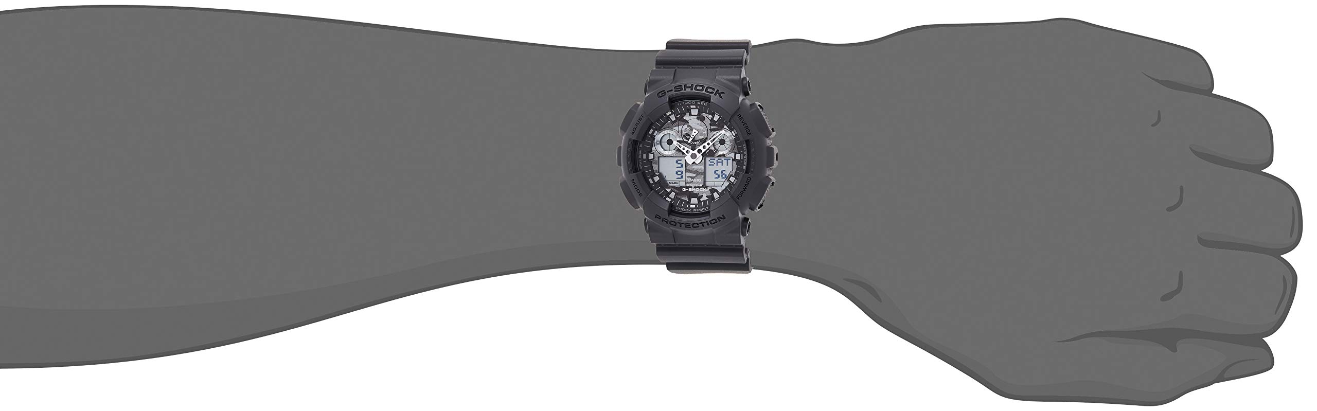 casio-g-shock-ga-100cf-8aer-herrenuhr-grau-xl image 6