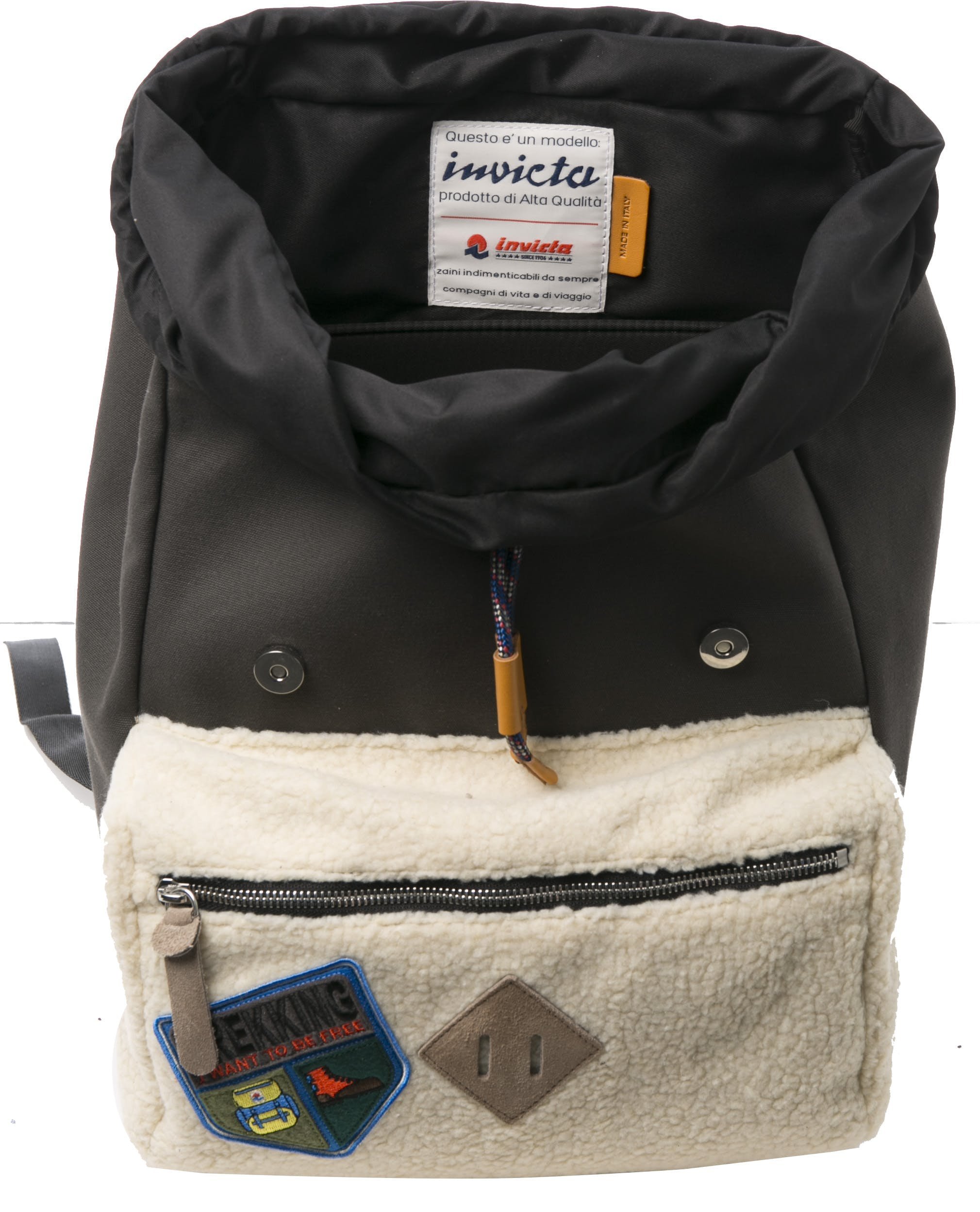 invicta-jolly-bear-rucksack-18l-grau-wei-laptopfach image 5
