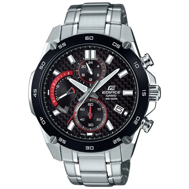 casio-edifice-efr-557cdb-1avuef-herrenuhr-edelstahl-schwarz image 1