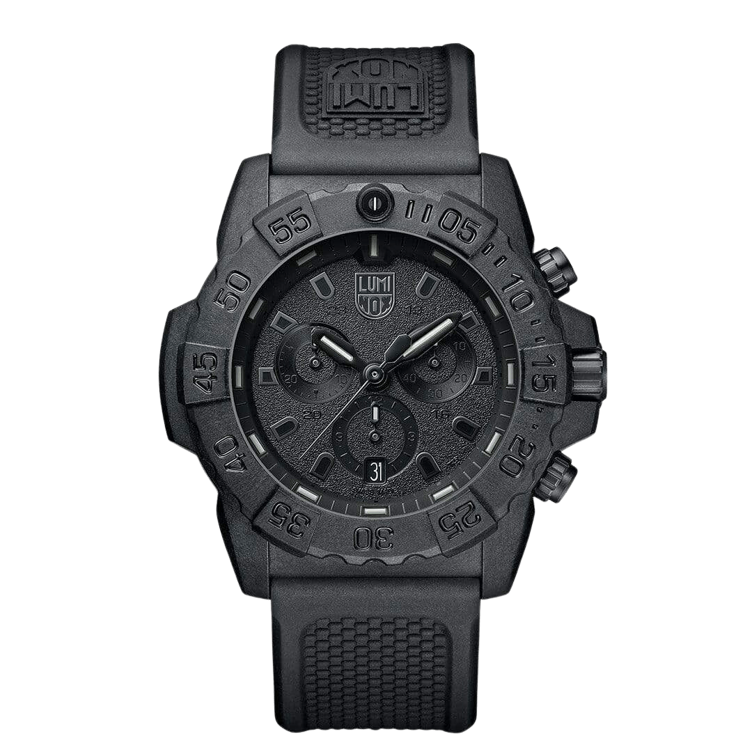 luminox-navy-seal-chronograph-taucheruhr-45-mm-blackout-200-m image 1