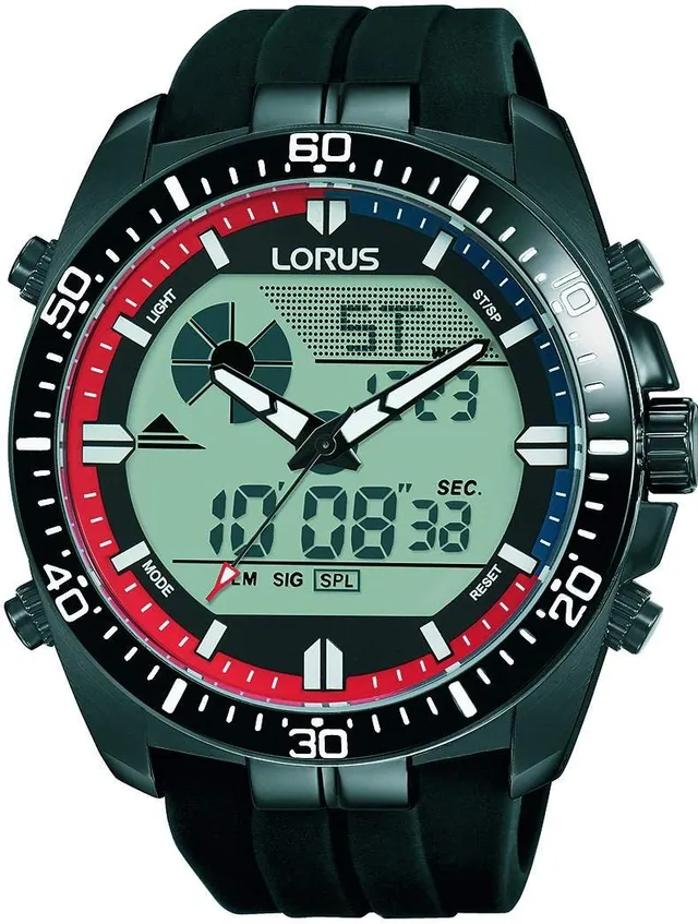 lorus-herrenuhren-r2b05ax9-herren-chronograph-silikon image 1
