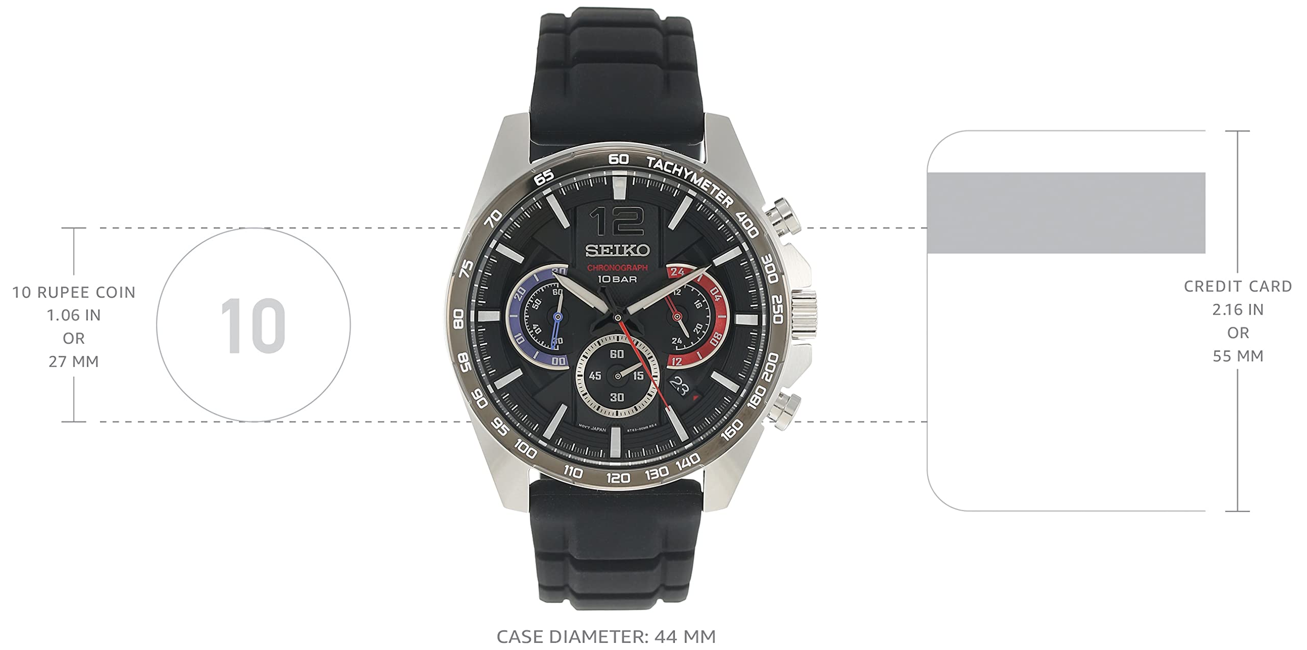 seiko-sport-ssb345p1-herrenuhr-edelstahl-quarz-chronograph image 3