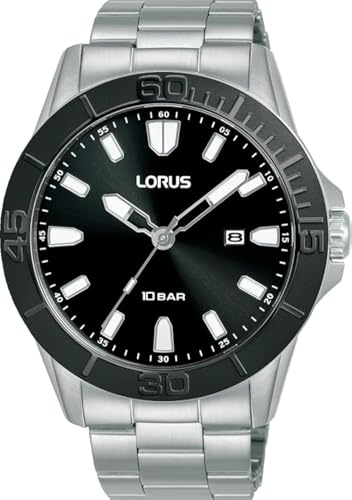 lorus-herrenuhren-herrenuhr-silber-edelstahl-analog-quarz-2 image 3