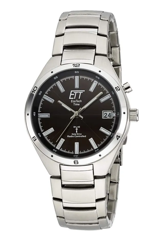 ett-solar-drive-funk-egs-11441-21m-herrenuhr-edelstahl-analog image 1