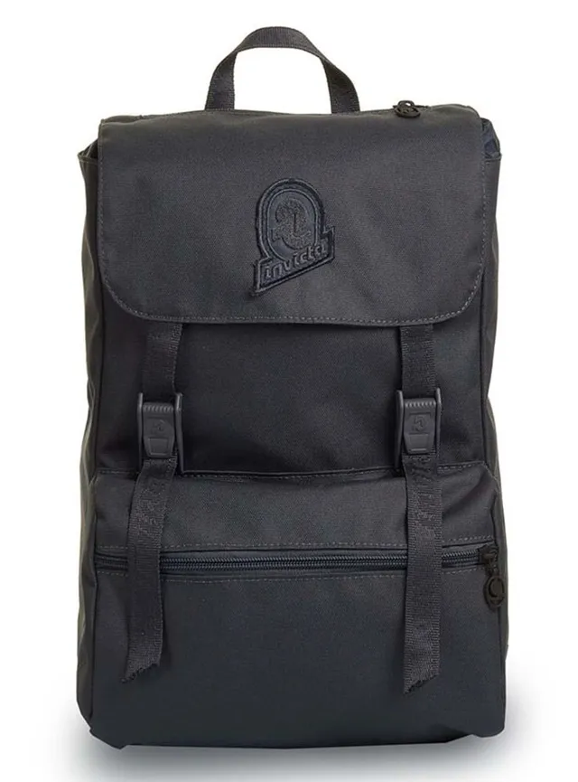 invicta-jolly-s-solid-recycled-rucksack-schwarz-nachhaltig image 1