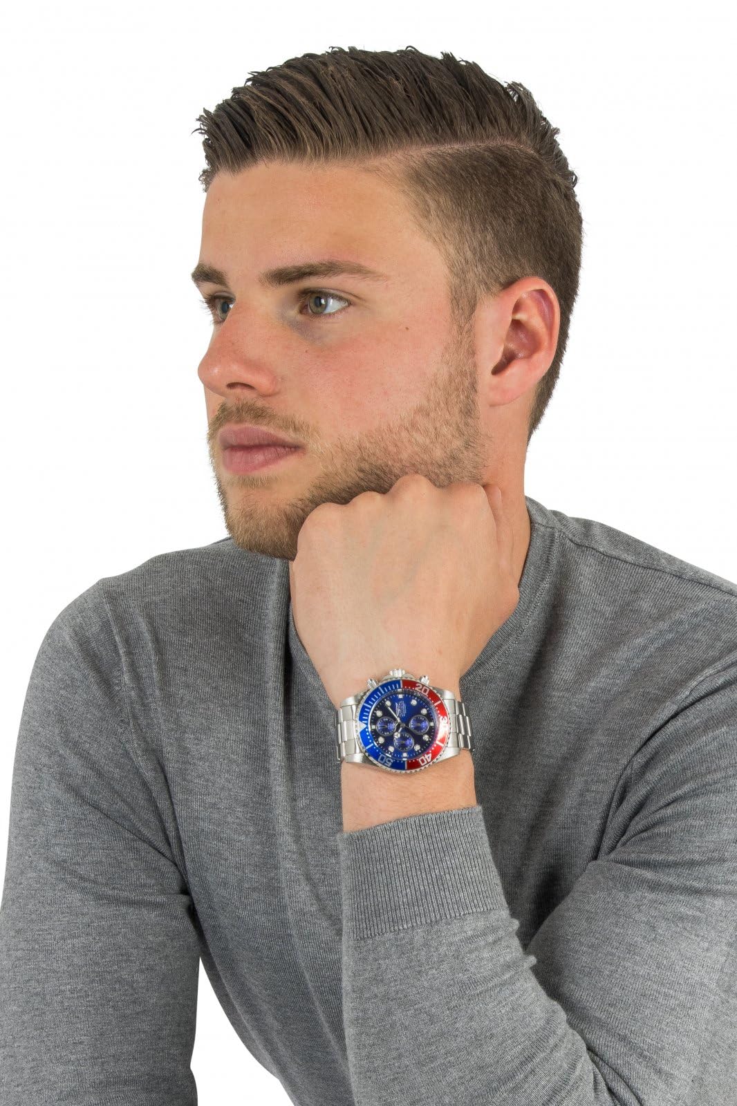 invicta-specialty-herrenuhr-edelstahl-klassische-armbanduhr image 6