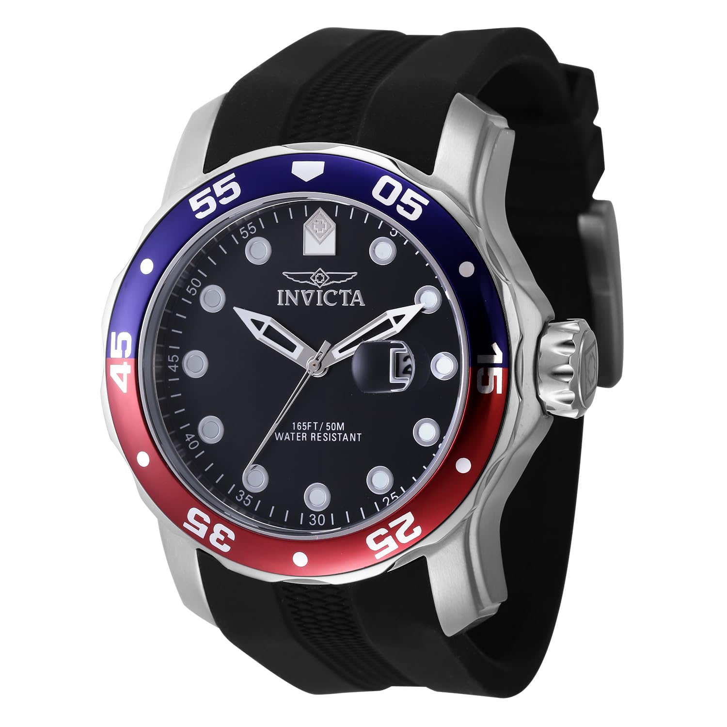 invicta-pro-diver-45735-herrenuhr-silikon-schwarz-48-mm image 1