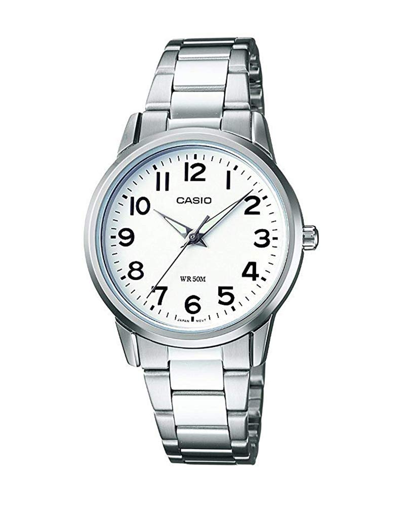 casio-ltp-1303pd-7bvef-damen-armbanduhr-silber-analog image 1