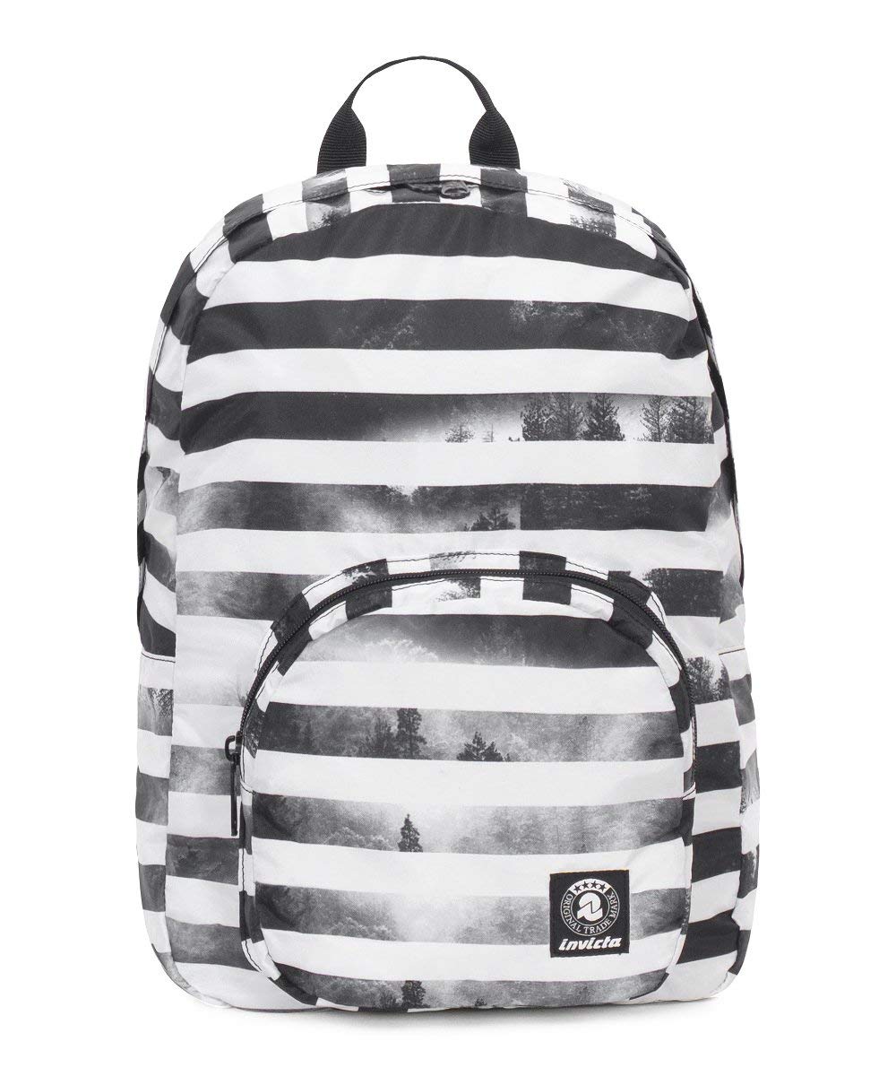 invicta-packable-smart-rucksack-20-l-schwarz-wei-faltbar image 1