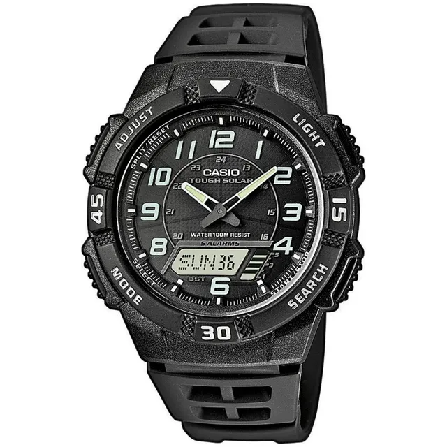 casio-collection-aq-s800w-armbanduhr-herren-solar-schwarz image 1
