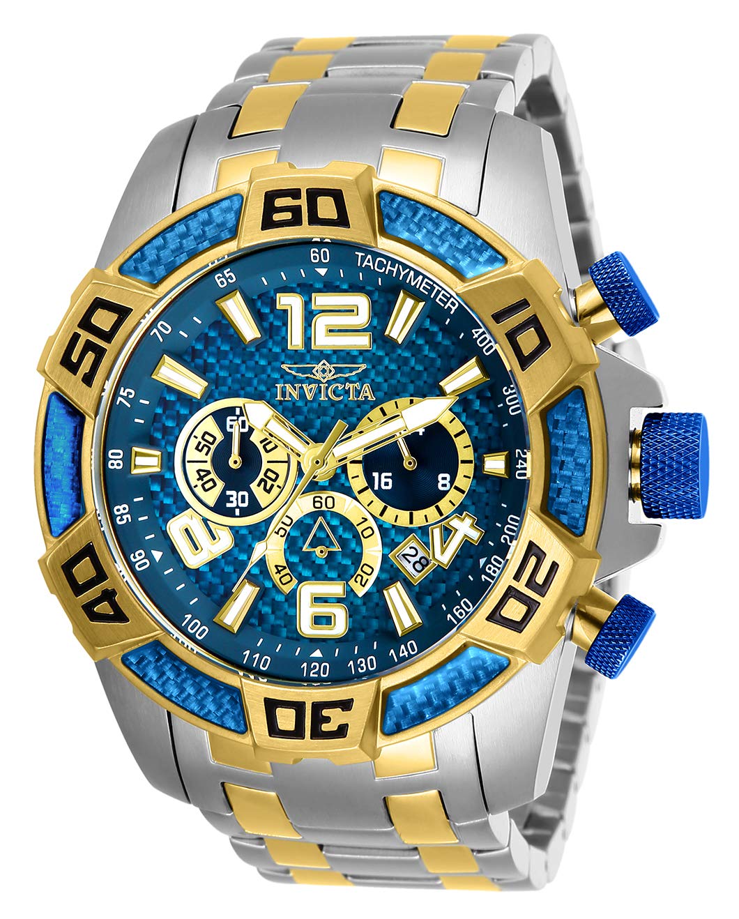 invicta-pro-diver-herrenuhr-gold-blau-50mm-quarz-edelstahl image 6