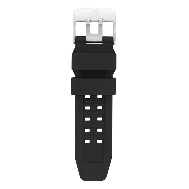 luminox-armbandverl-ngerung-23-mm-schwarz-pu-gummi image 1