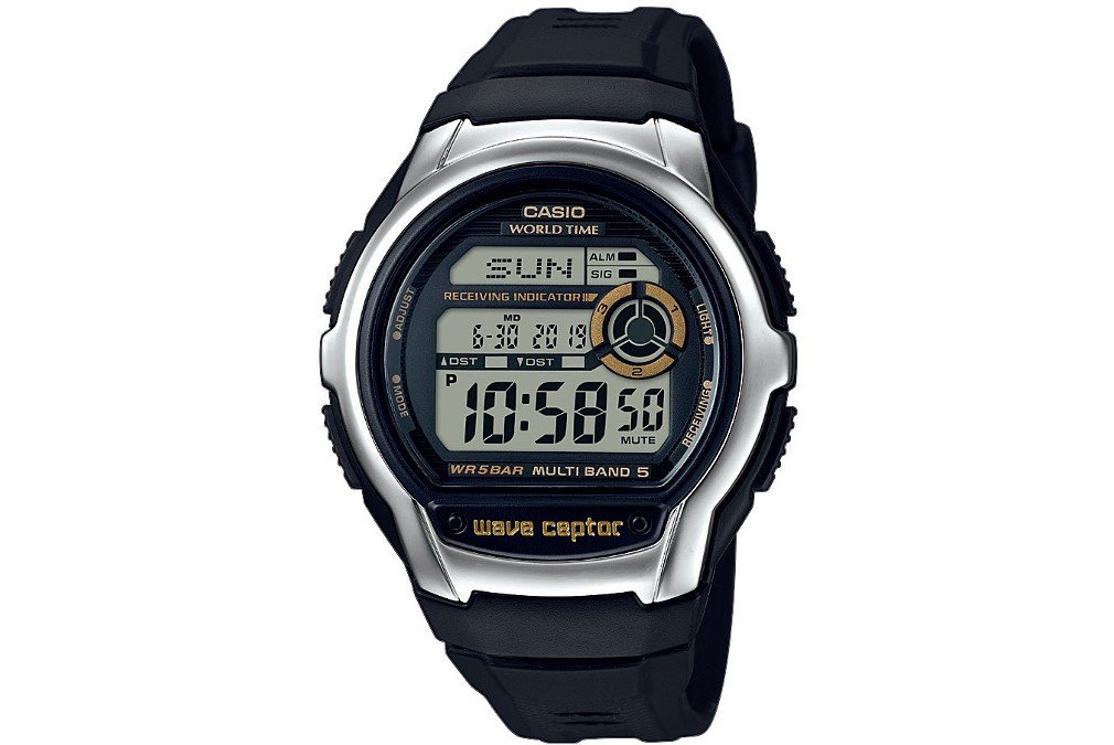 casio-wave-ceptor-herren-funkuhr-resin-5-bar image 1