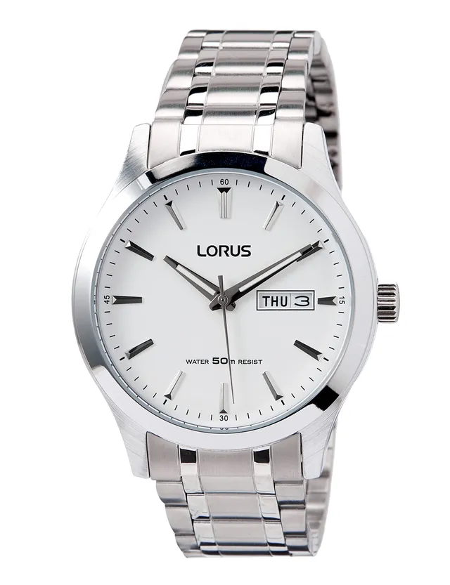 lorus-klassik-herrenuhr-wei-palladiumauflage image 1