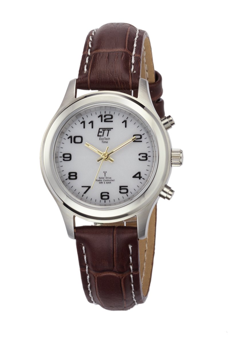 ett-solar-drive-funk-els-11334-61l-damenuhr-leder image 1