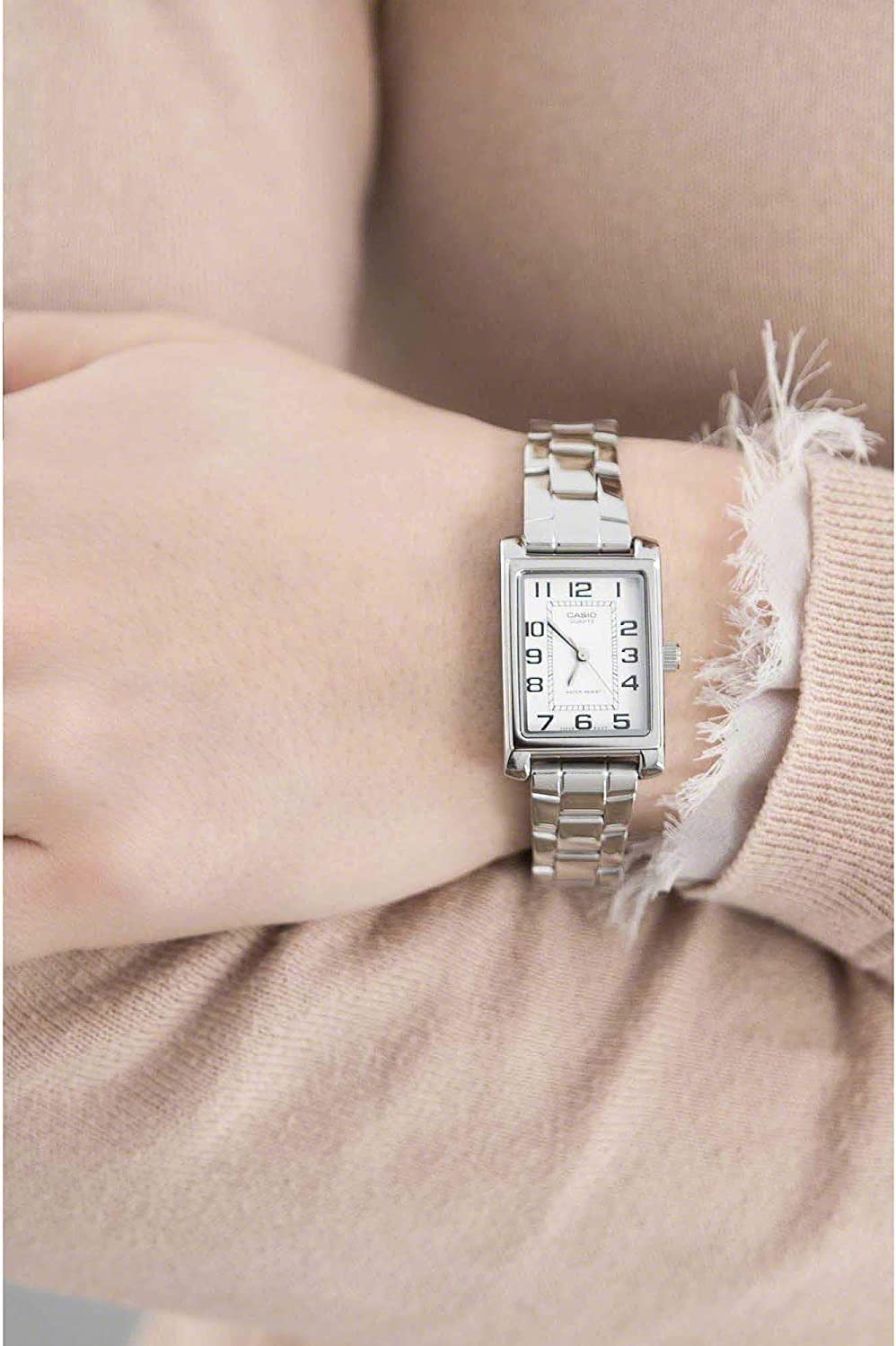 casio-ltp1234pd7bef-damen-armbanduhr-edelstahl-analog image 2
